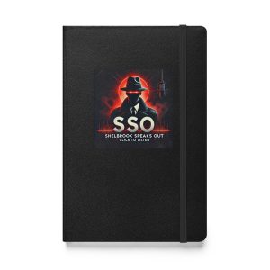 Hardcover bound notebook