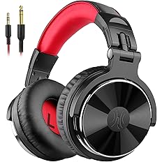 OneOdio Wired Over Ear Headphones Studio Monitor & Mixing DJ Stereo Headsets with 50mm Neodymium Drivers